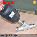 Sanitary Food grade Plastic Actuator Angle Seat Valve